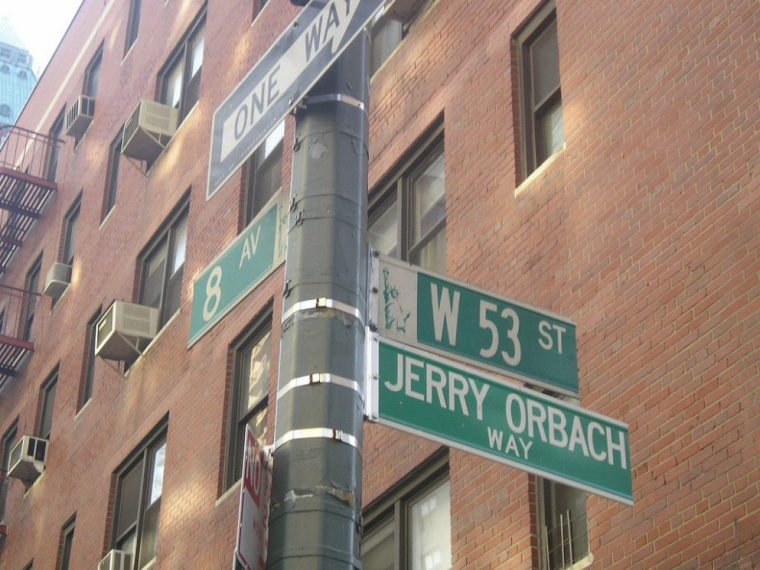 He even has his own street in NYCPhoto: swikes