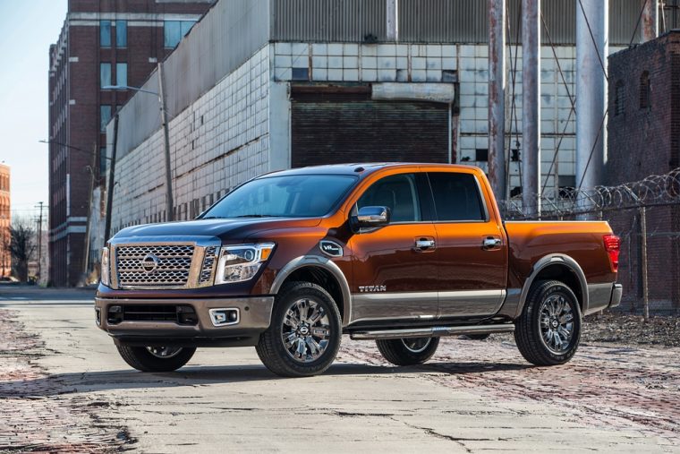 The 2017 Nissan Titan features a starting MSRP of $34,780