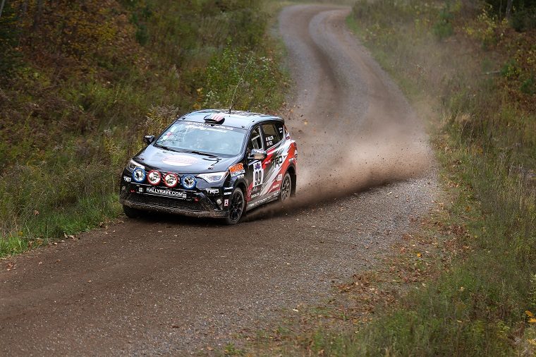 Toyota RAV4 at Lake Superior Performance Rally