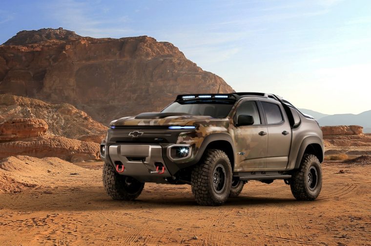 Chevrolet Colorado ZH2 Fuel Cell Vehicle