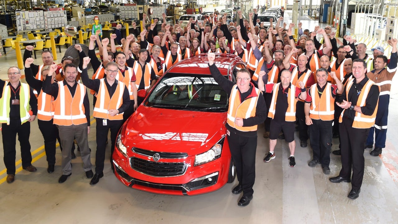 Last Holden Cruze at Elizabeth Australia