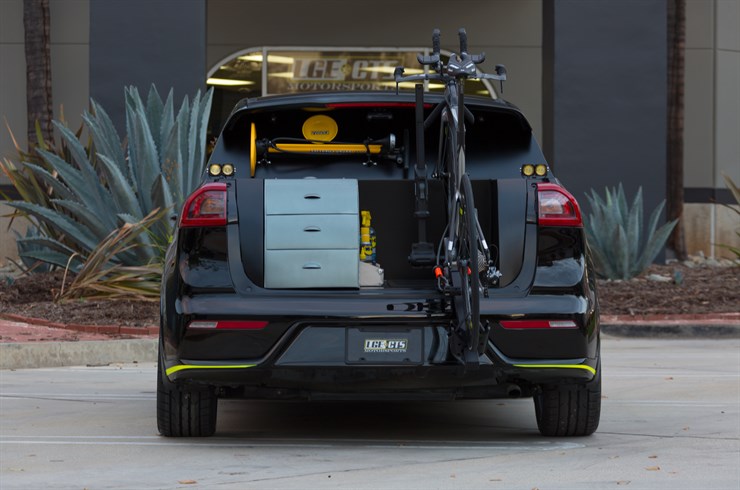 kia niro bike rack