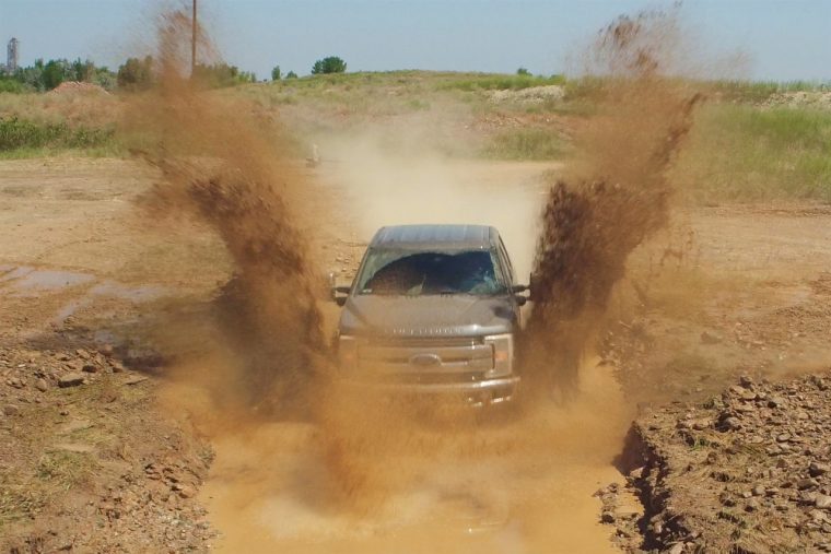 The 2017 Ford F-Series Super Duty provides seating for up to six people and carries a starting MSRP of less than $33,000