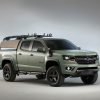 The 2017 Chevy Colorado ZL1 Hurley concept at the 2016 SEMA Show in Las Vegas