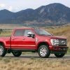 The 2017 Ford F-Series Super Duty provides seating for up to six people and carries a starting MSRP of less than $33,000