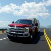 The 2017 Ford F-Series Super Duty provides seating for up to six people and carries a starting MSRP of less than $33,000