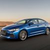 2017 Hyundia Elantra Sport pricing announcement blue exterior