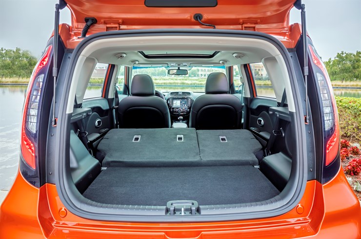 There's plenty of space in the 2017 Soul Turbo.