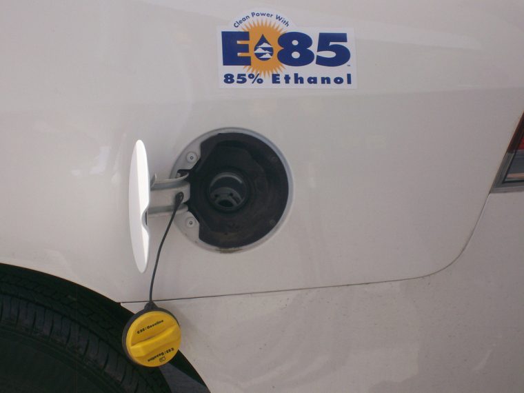 Flex Fuel Sticker E85 ethanol