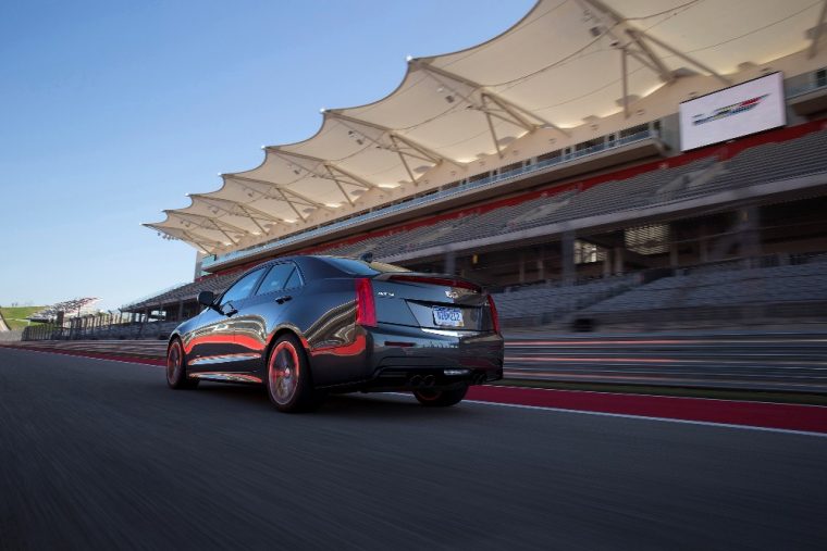 The 2017 Cadillac ATS-V is offered with an all-new Carbon Black package and its CUE infotainment has been updated