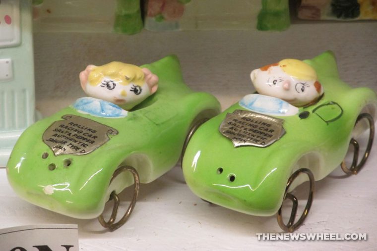 Antique Cars Salt & Pepper Shakers