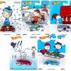 Charlie Brown Christmas Hot Wheels Cars Snoopy Toy Pop Culture Die Cast Set