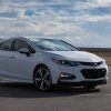 A 2017 Chevy Cruze hatch featuring performance parts