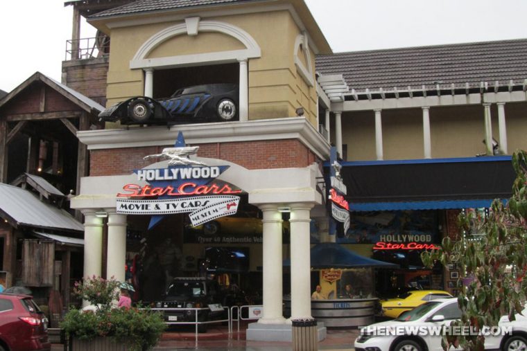 Hollywood Star Cars Museum Gatlinburg Attraction review information famous movie TV vehicles building directions