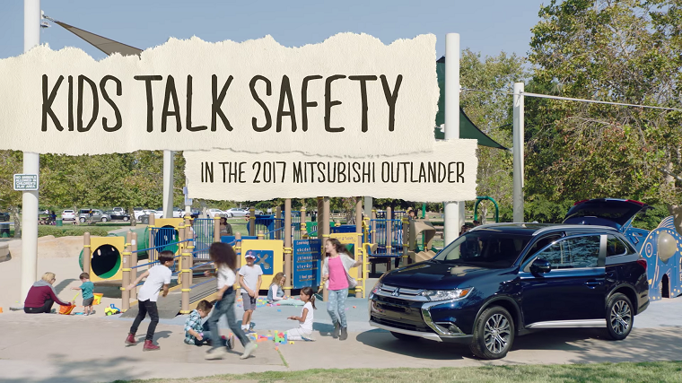 Kids Talk Safety in the 2017 Mitsubishi Outlander