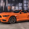 Pearl Candy Orange 2017 Ford Mustang Convertible Concept