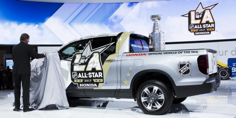 Honda Named Title Sponsor Of 2017 NHL All-Star Game In Los Angeles, Expands Commitment As The Official Vehicle Of The NHL