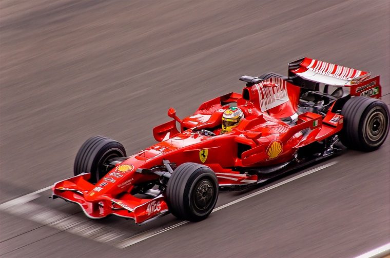 2008 Ferrari F1 car