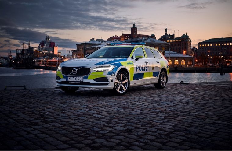 Volvo V90 Swedish Police Vehicle