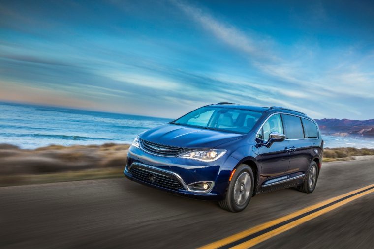 The 2017 Chrysler Pacifica Hybrid has a miles-per-gallon-equivalent (MPGe) rating of 84