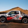 The 2017 Ford F-150 Raptor Race Truck competed in the 2016 Best in the Desert season