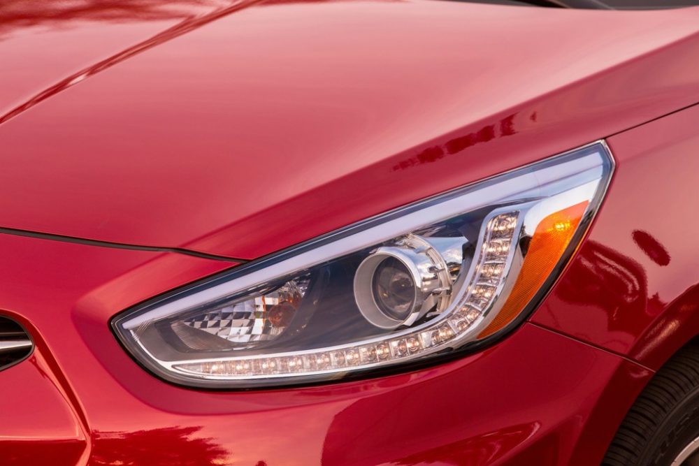 2017 Hyundai Accent overview model details features specs headlight