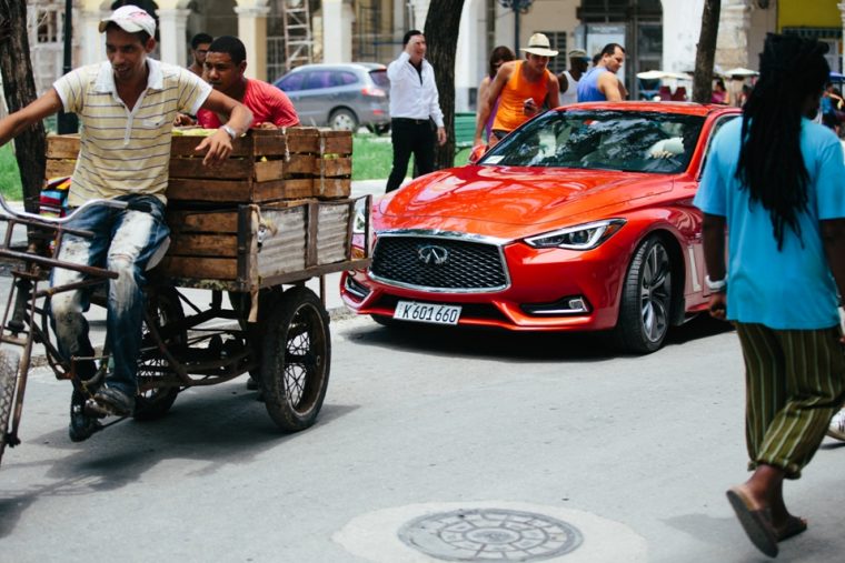 INFINITI brings first U.S. vehicle to Cuba in 58 years