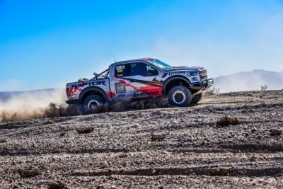 The 2017 Ford F-150 Raptor Race Truck competed in the 2016 Best in the Desert season