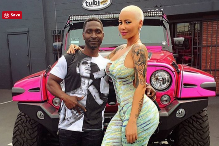 Any list of the best celebrity cars must include Amber Rose’s Pink Wrangler