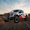 The 2017 Ford F-150 Raptor Race Truck competed in the 2016 Best in the Desert season