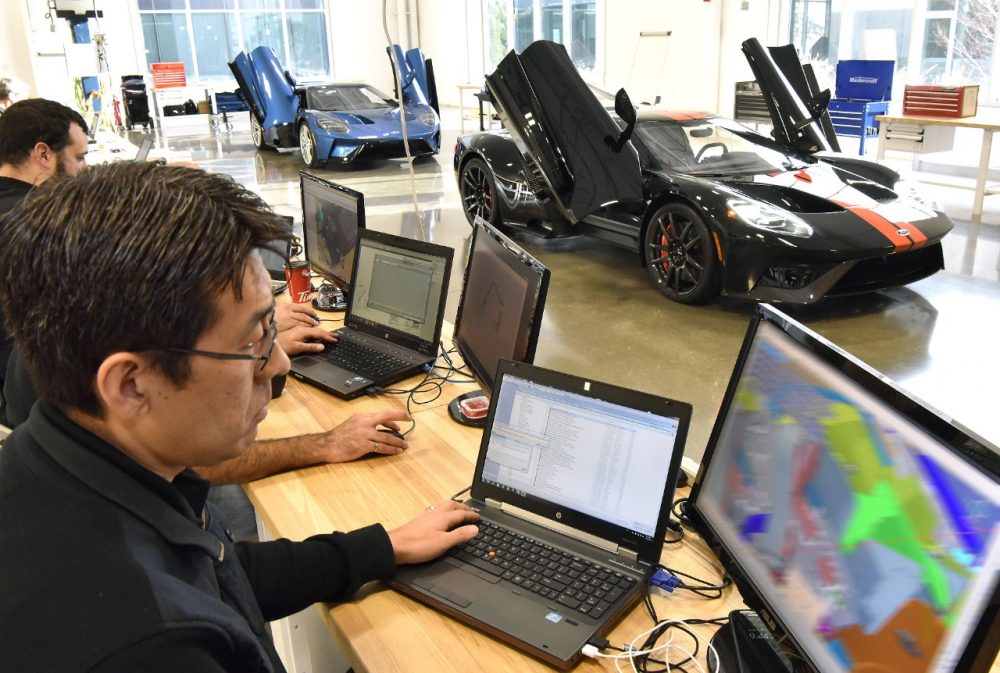 Ford GT Job 1 Ceremony