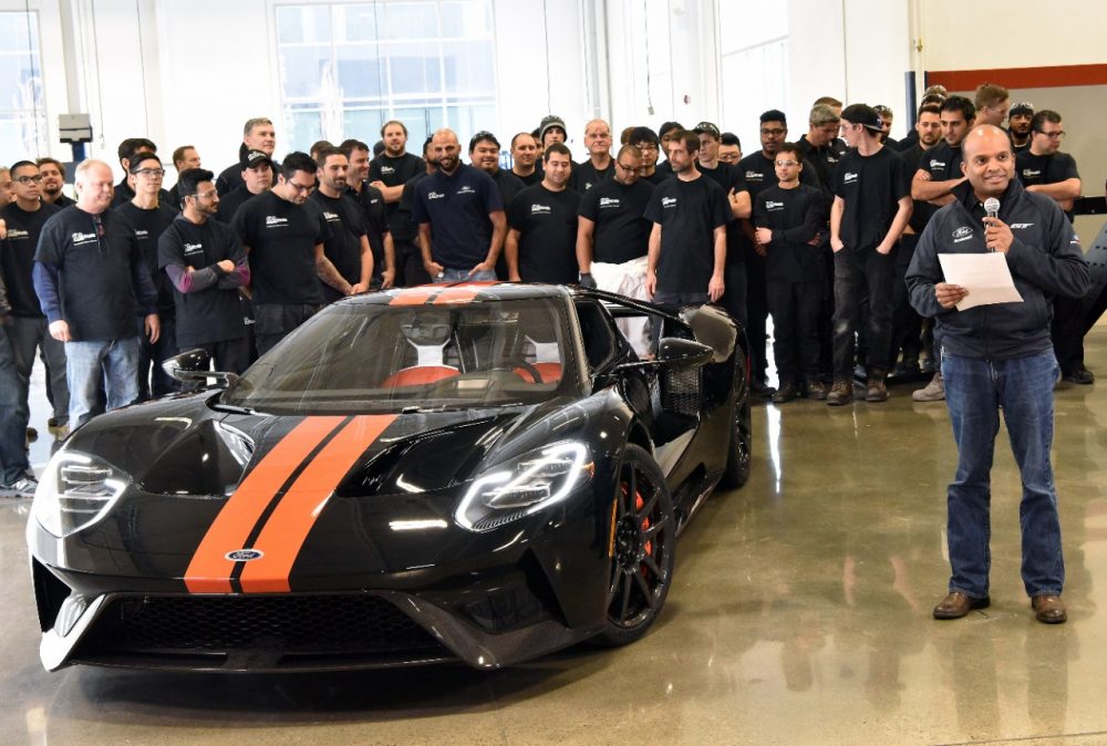 Ford GT Job 1 Ceremony