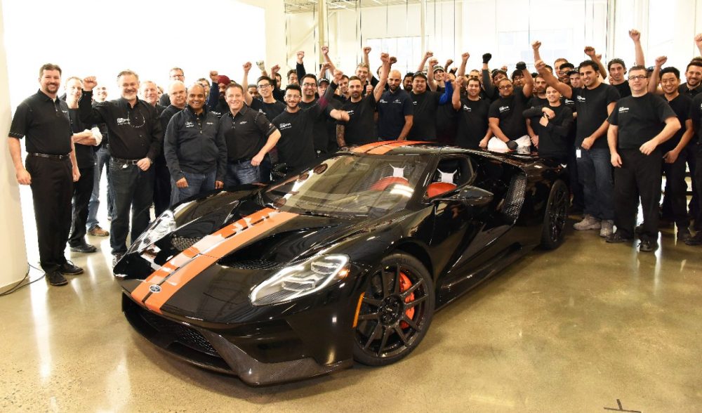 Ford GT Job 1 Ceremony