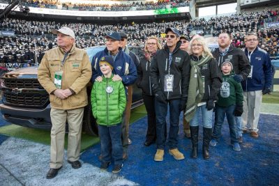 GM recently donated a new Silverado pickup to the founder of Wreaths Across America