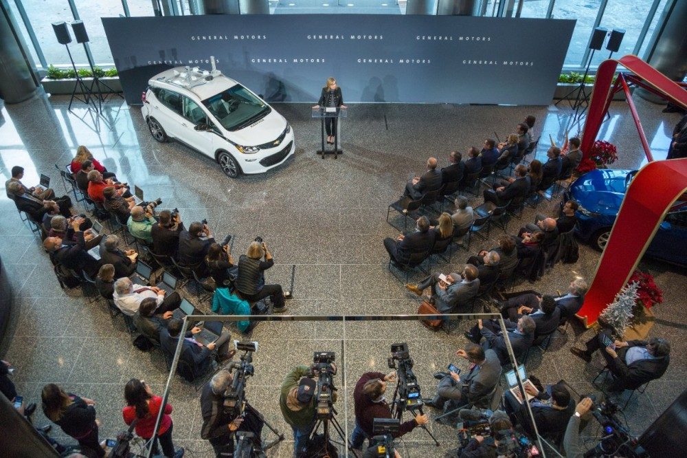 Self-driving Chevy Bolts have begun testing on public roadways in Michigan