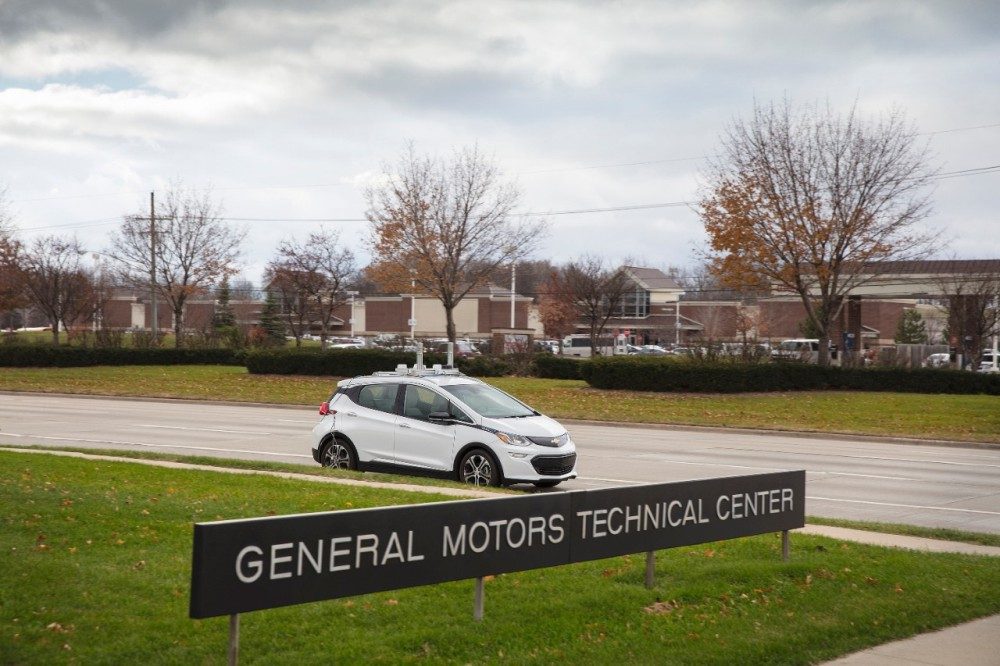 Self-driving Chevy Bolts have begun testing on public roadways in Michigan