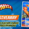 Hot Wheels Play Tape Giveaway toy car track banner