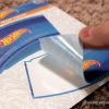 Hot Wheels PlayTape InRoad Toys peel stick adhesive car track sticker curve