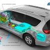 The 2017 Chrysler Pacifica Hybrid has a miles-per-gallon-equivalent (MPGe) rating of 84