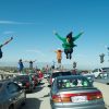 La La Land film movie cars Lionsgate 2016 scene Los Angeles Freeway Dance