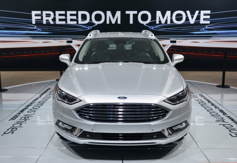 Ford Fusion Hybrid Autonomous Development Vehicle