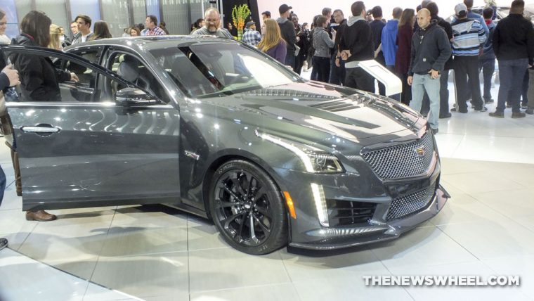 The 2017 Cadillac CTS-V was one of the fastest cars shown at the 2017 Detroit Auto Show