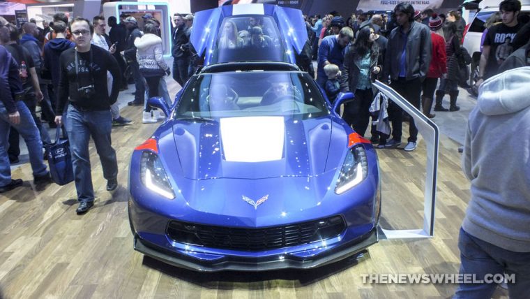 The 2017 Chevrolet Corvette Grand Sport was one of the fastest cars shown at the 2017 Detroit Auto Show