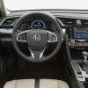 The tech-savvy interior of the 2017 Honda Civic Sedan