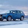 The 2017 Volvo XC90 T8 features a hybrid powertrain and carries a starting MSRP of $67,800