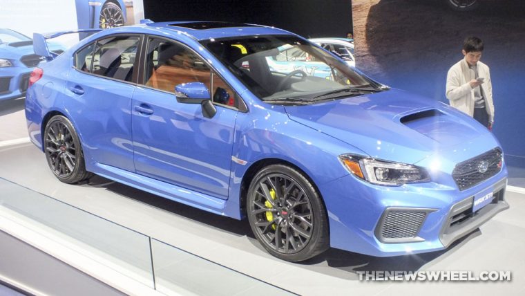 2018 Subaru WRX STI was one of the standout vehicles from the 2017 Detroit Auto Show