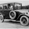 Antique old-fashioned automobile car archive classic vehicle black-and-white