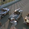 Death Race 2000 Cars at Starting Position Roger Corman movie