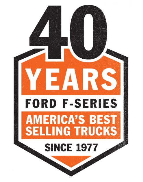 Ford 40 years best-selling truck