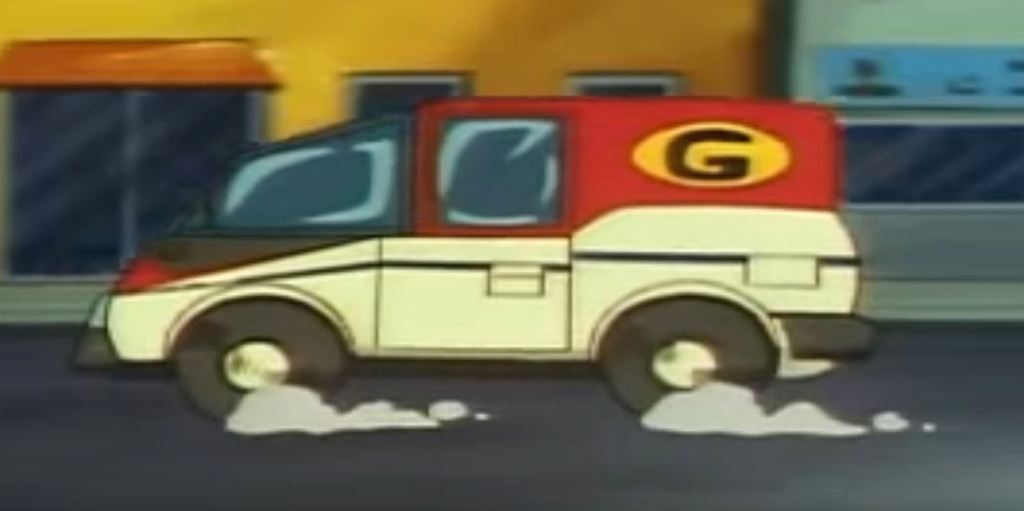 Inspector Gadget Gadgetmobile cartoon van